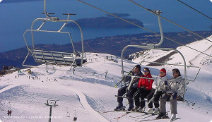 Passeio na estação de neve Cerro Catedral